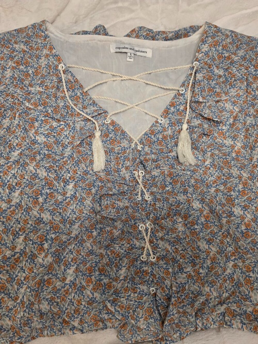 NWOT Cupcakes and Cashmere Blouse